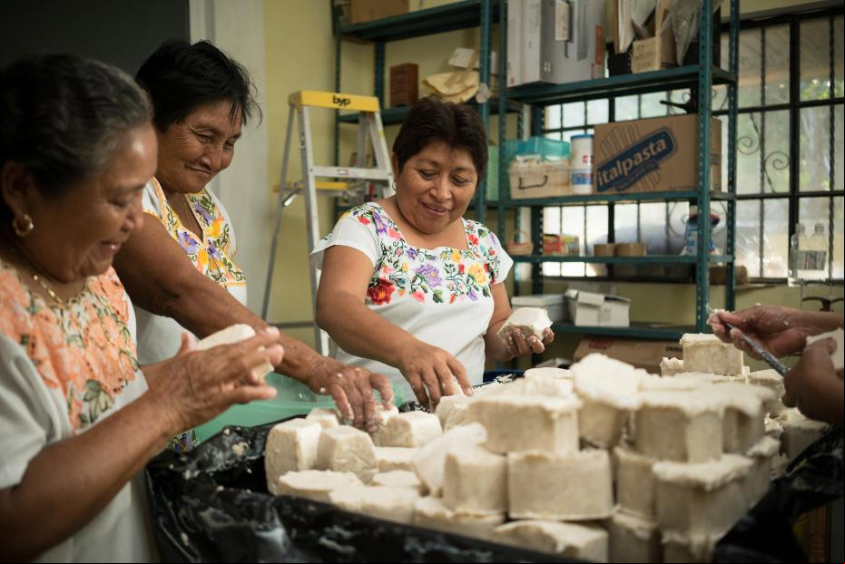 Koolel-Kaab Collective ("women who work with bees") in Yucatan, Mexico.