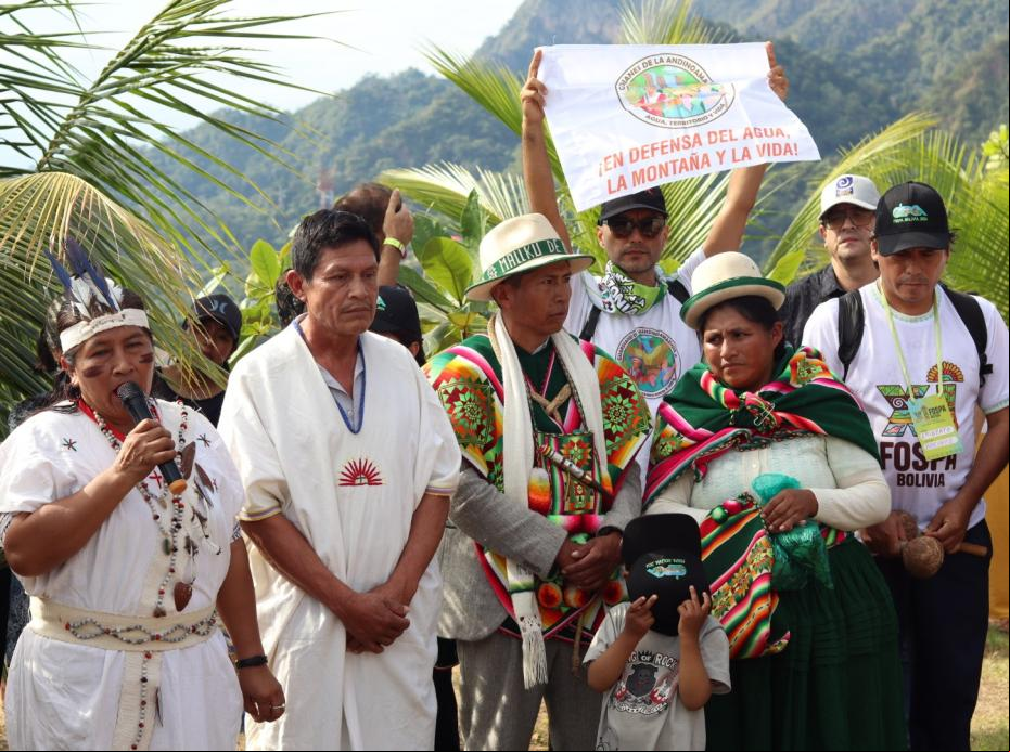 XI Foro Social Panamazónico en Rurrenabaque y San Buenaventura, Bolivia
