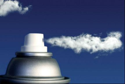 Foto: Contaminación por aerosol. Fuente: http://bit.ly/1chWJmc