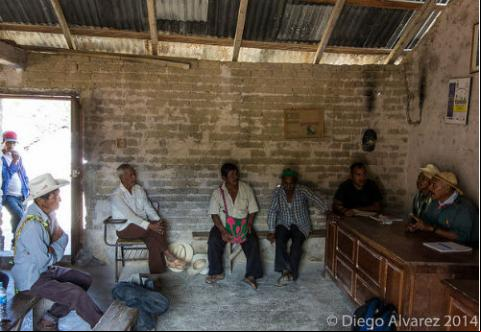 Photo: An assembly of the Cora people. Credit: Diego Alvarez