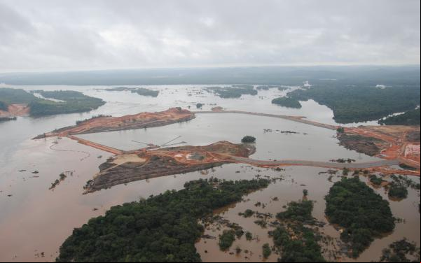 Aerial photo of Belo Monte